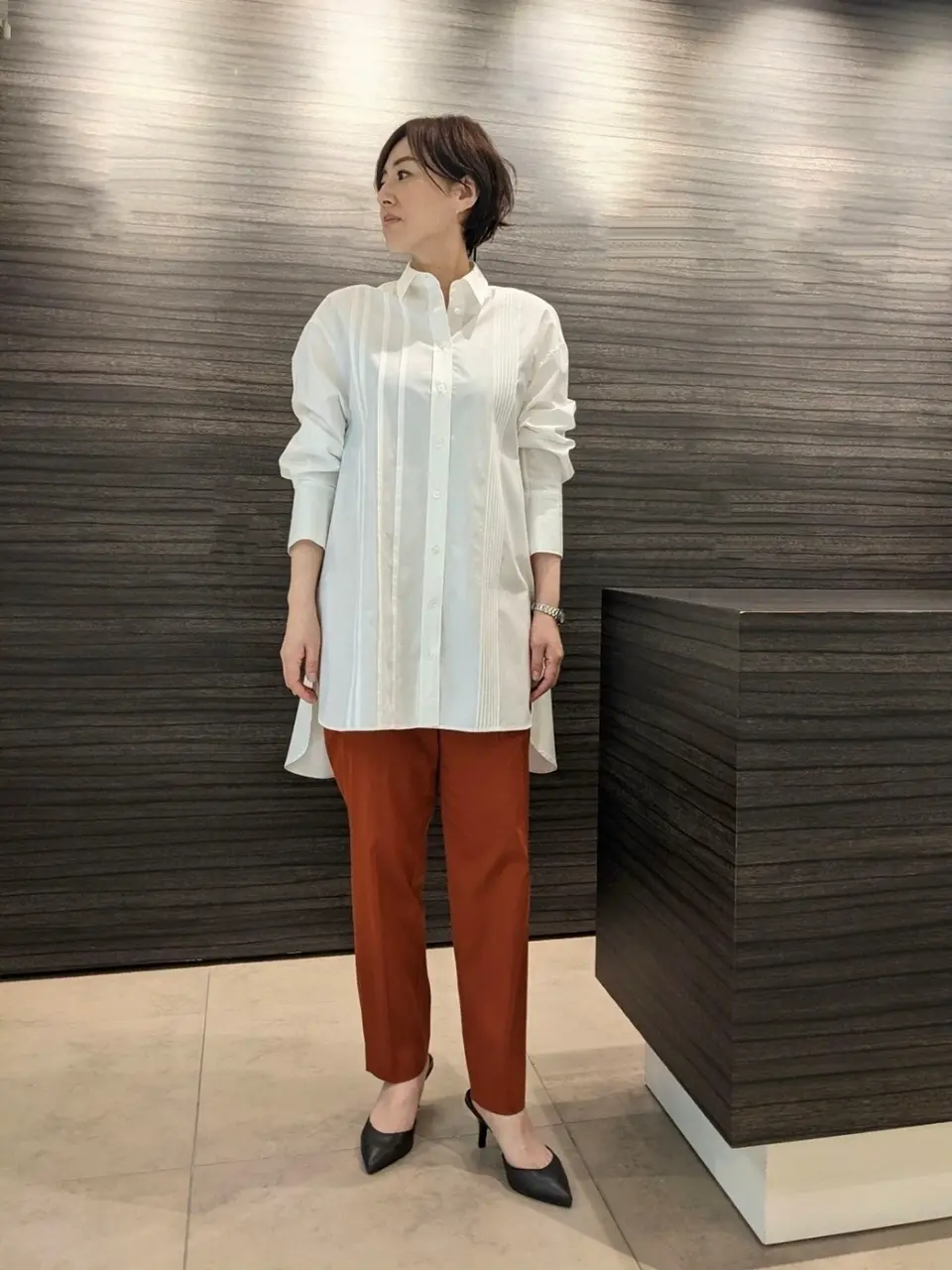 JOSEPH スタッフ コーディネート画像