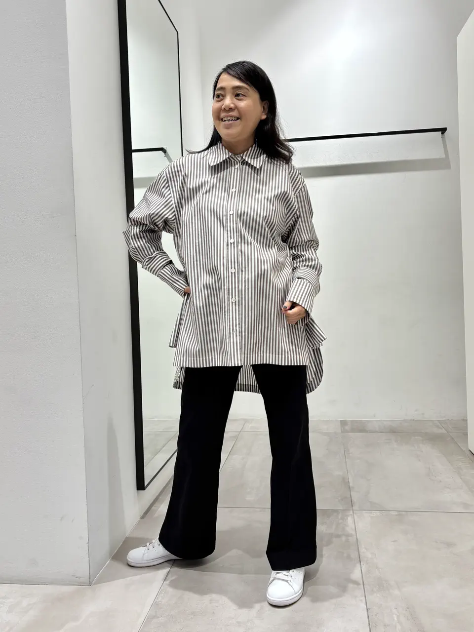  米山美紀 コーディネート画像