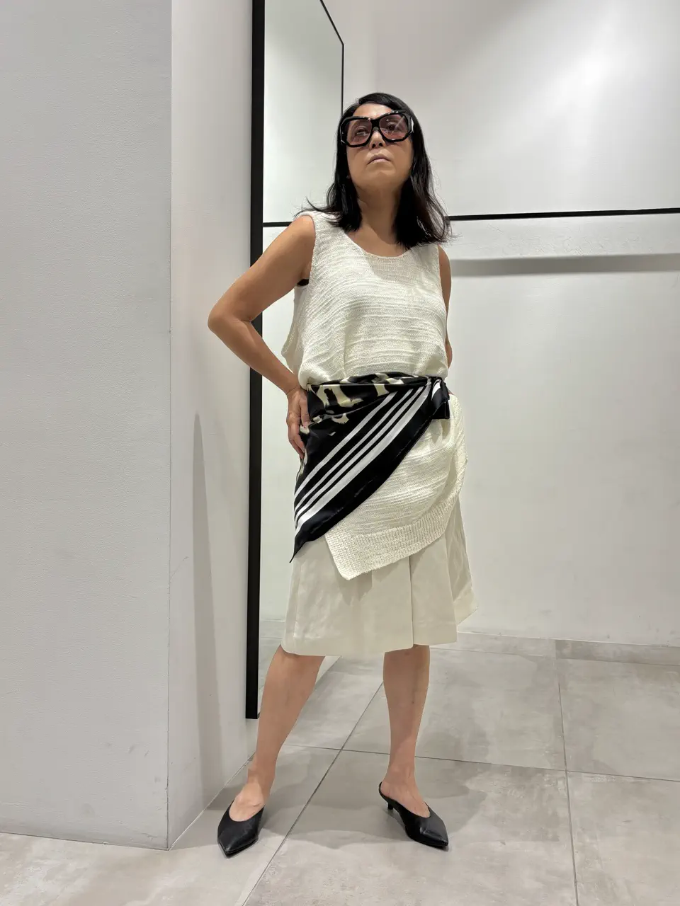  米山美紀 コーディネート画像
