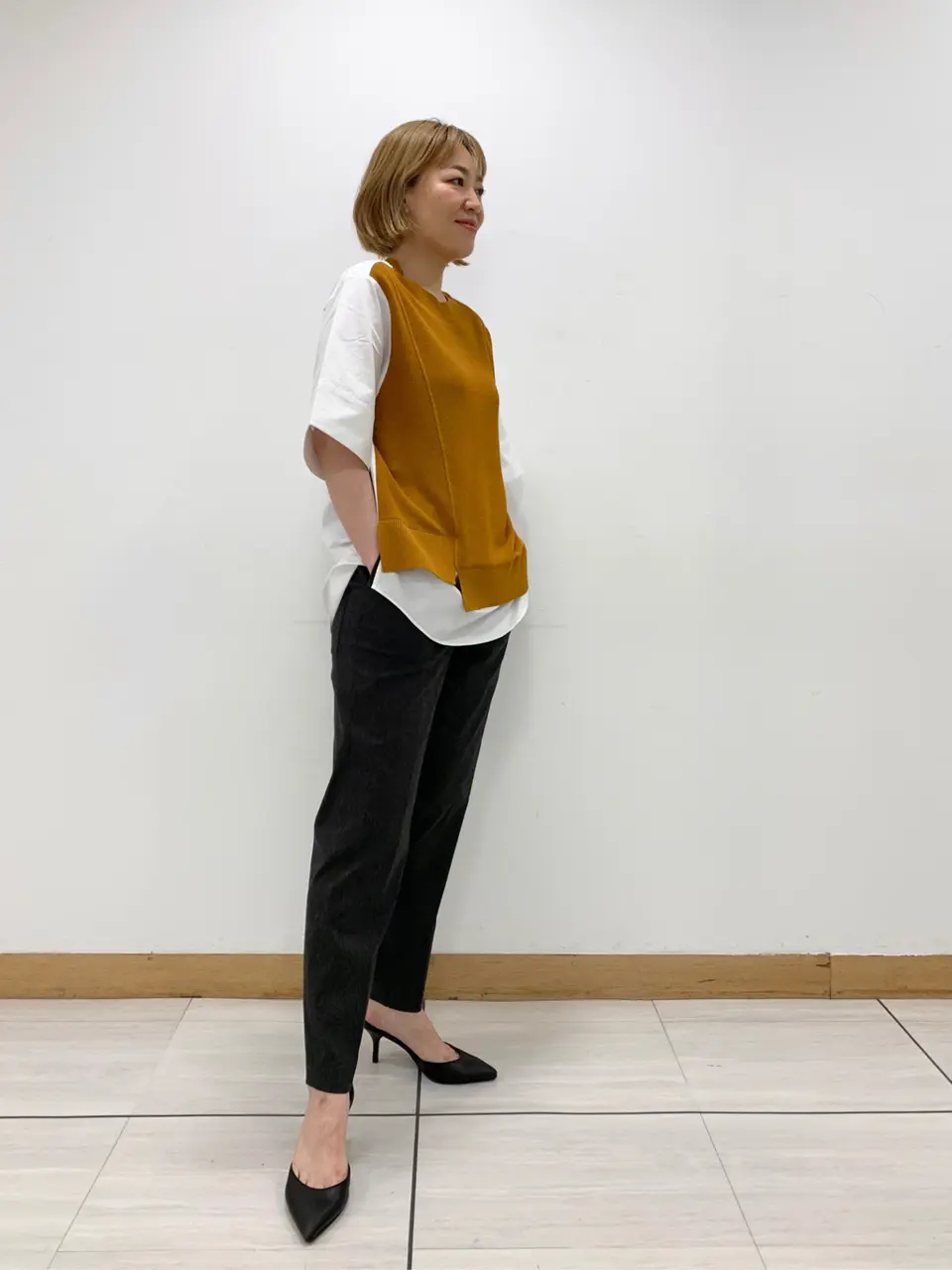 JOSEPH スタッフ コーディネート画像