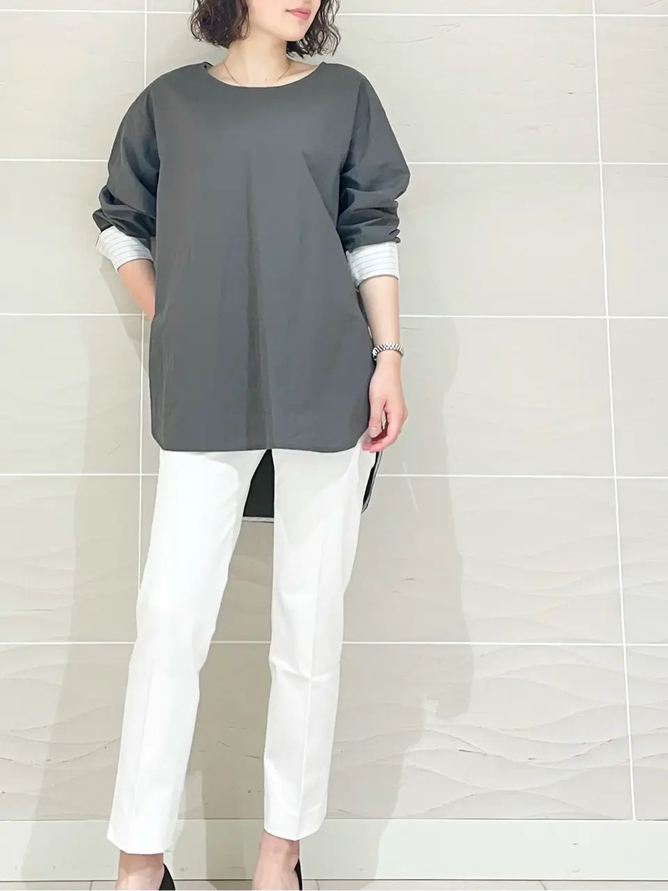 JOSEPH スタッフ コーディネート画像