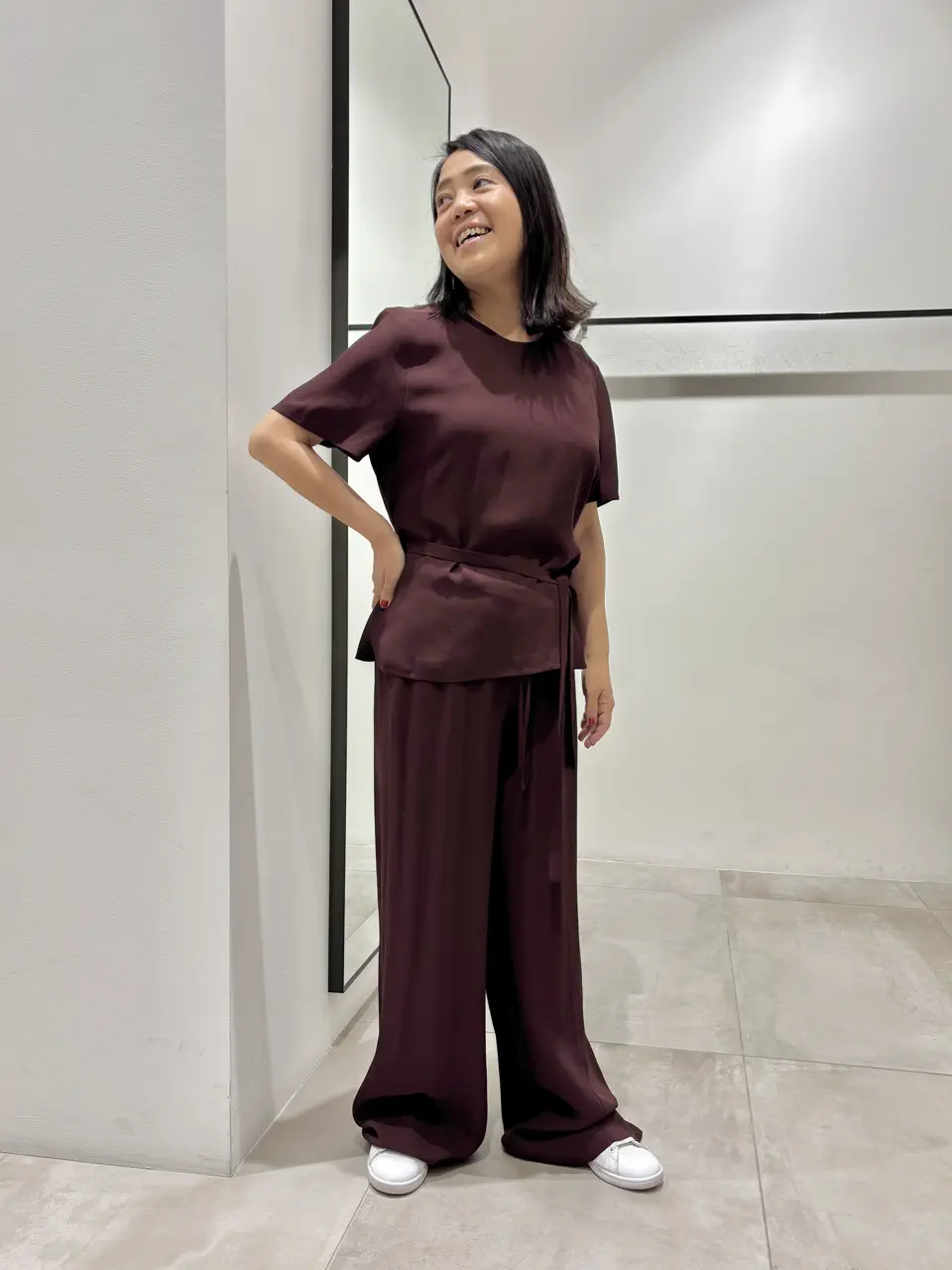  米山美紀 コーディネート画像