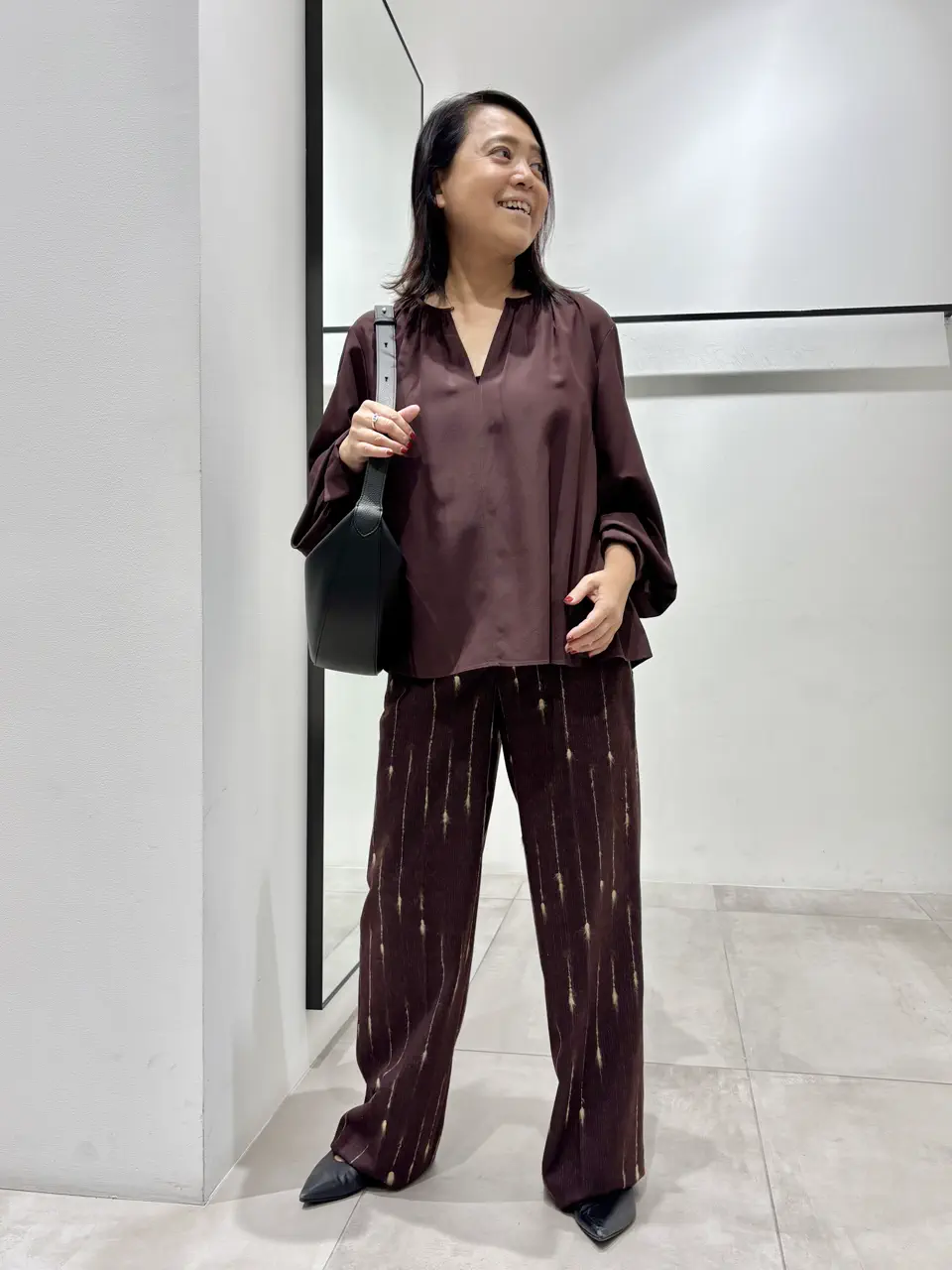  米山美紀 コーディネート画像