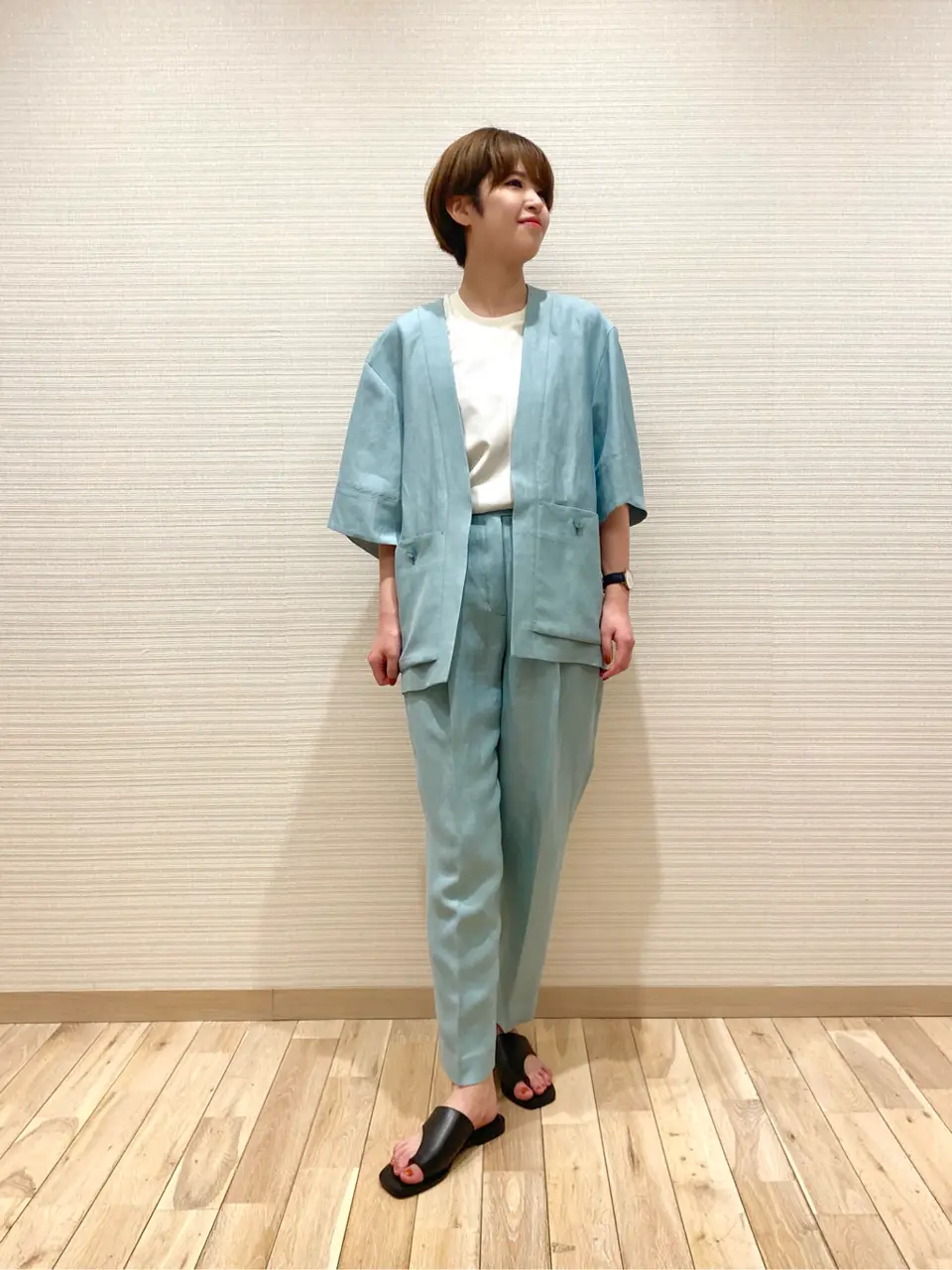 JOSEPH スタッフ コーディネート画像