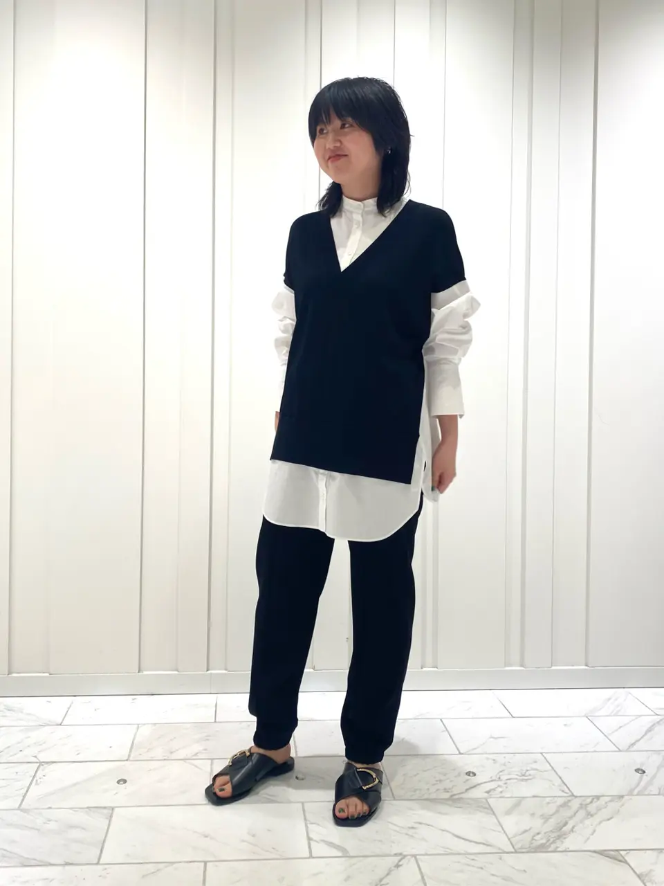 JOSEPH スタッフ コーディネート画像