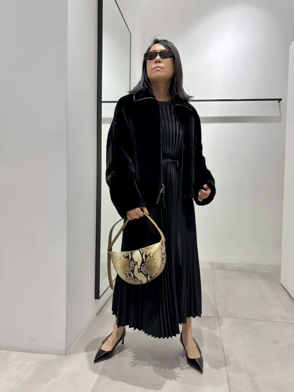  米山美紀 コーディネート画像