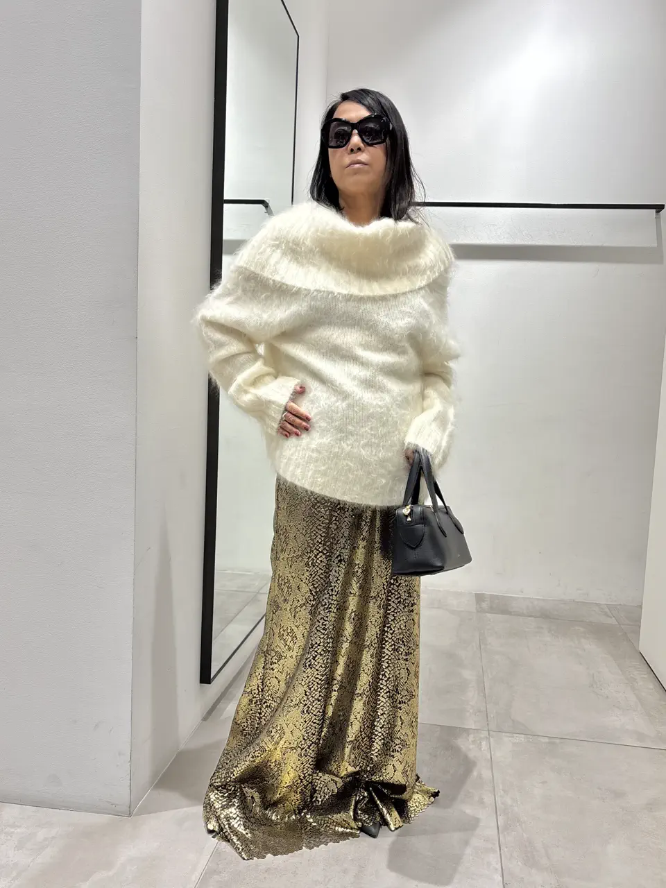  米山美紀 コーディネート画像