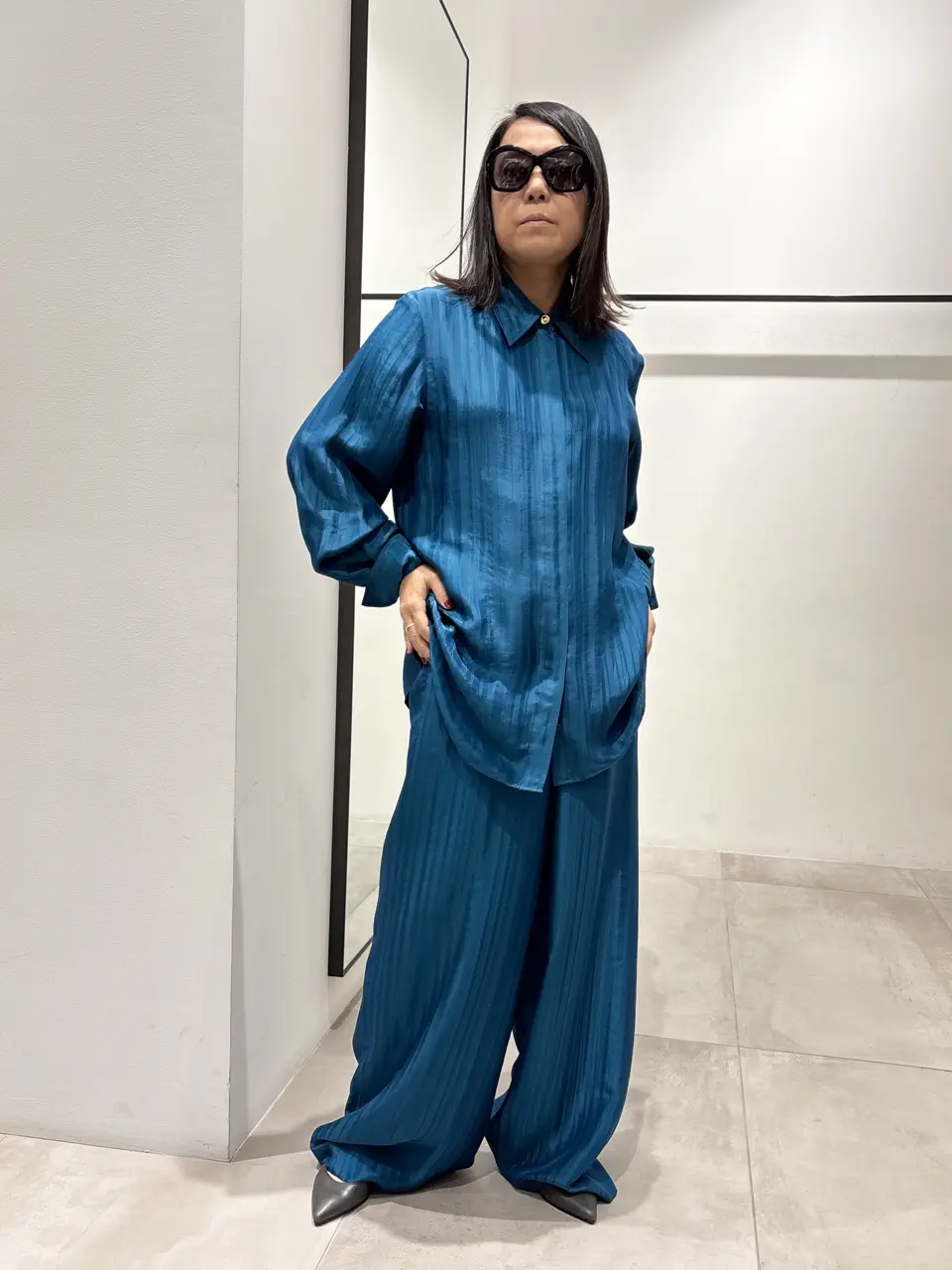  米山美紀 コーディネート画像