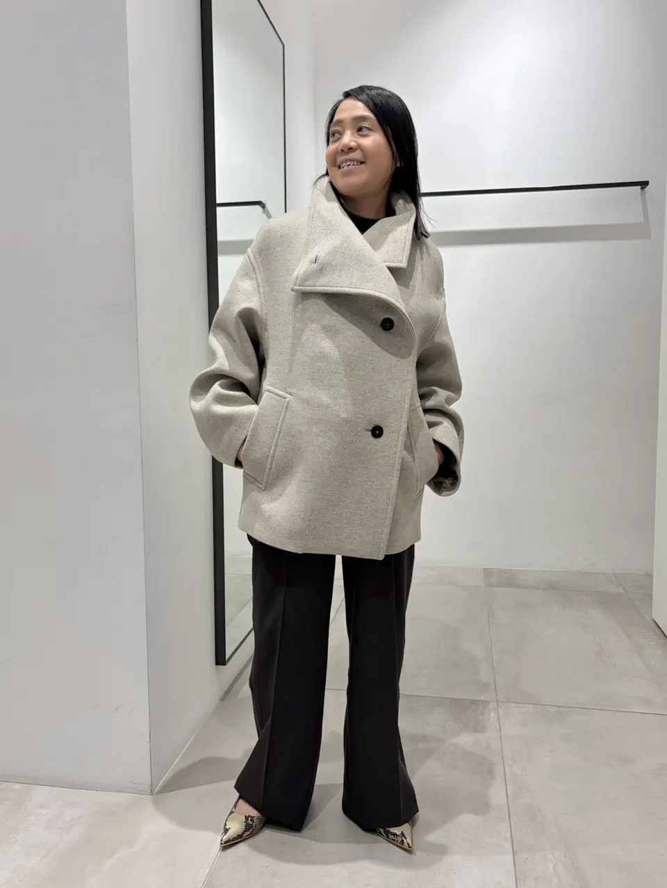  米山美紀 コーディネート画像