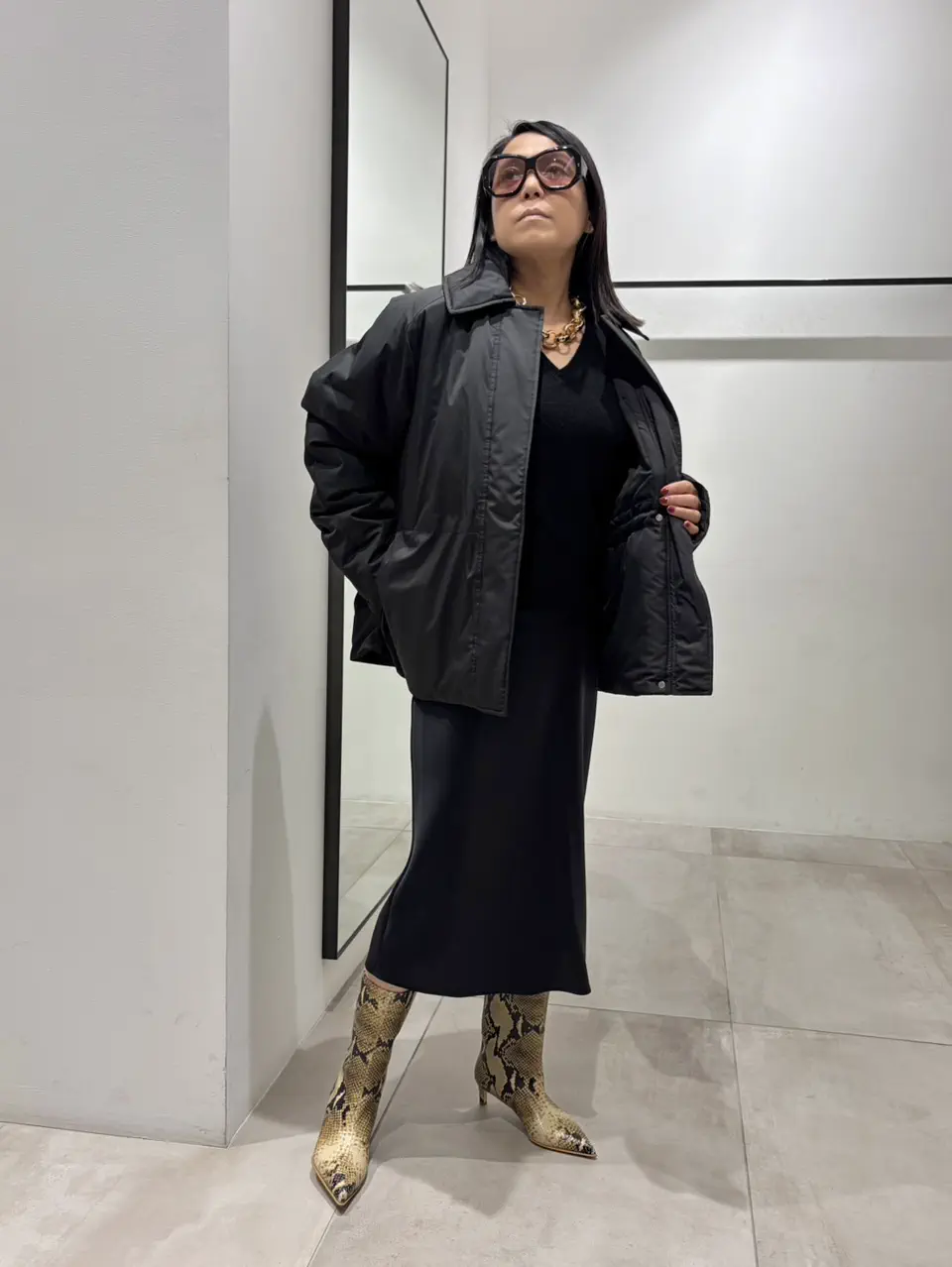  米山美紀 コーディネート画像