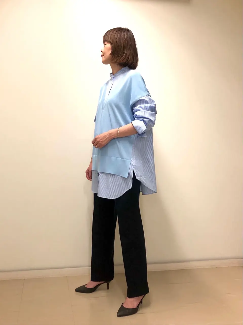 JOSEPH スタッフ コーディネート画像