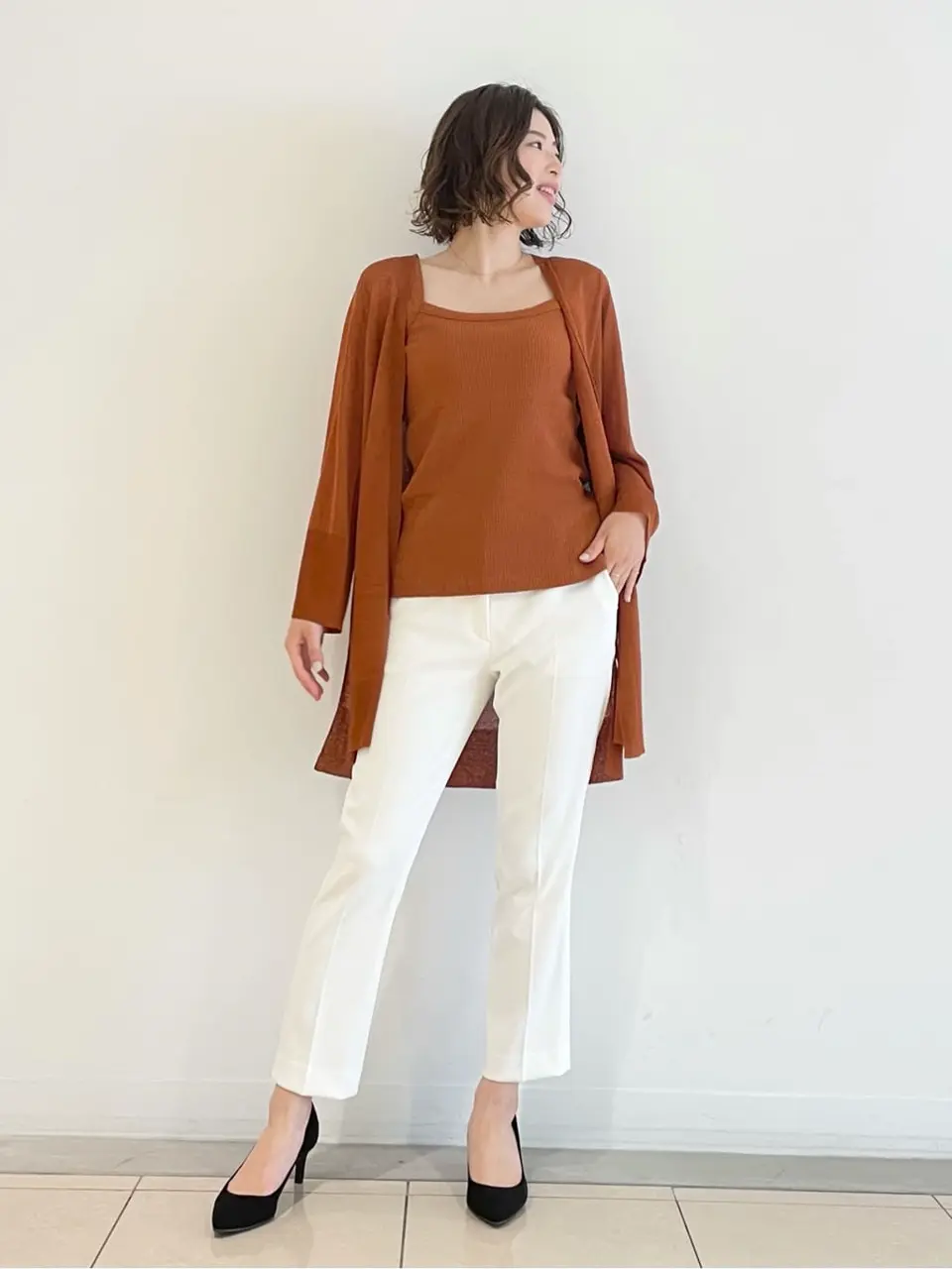 JOSEPH スタッフ コーディネート画像