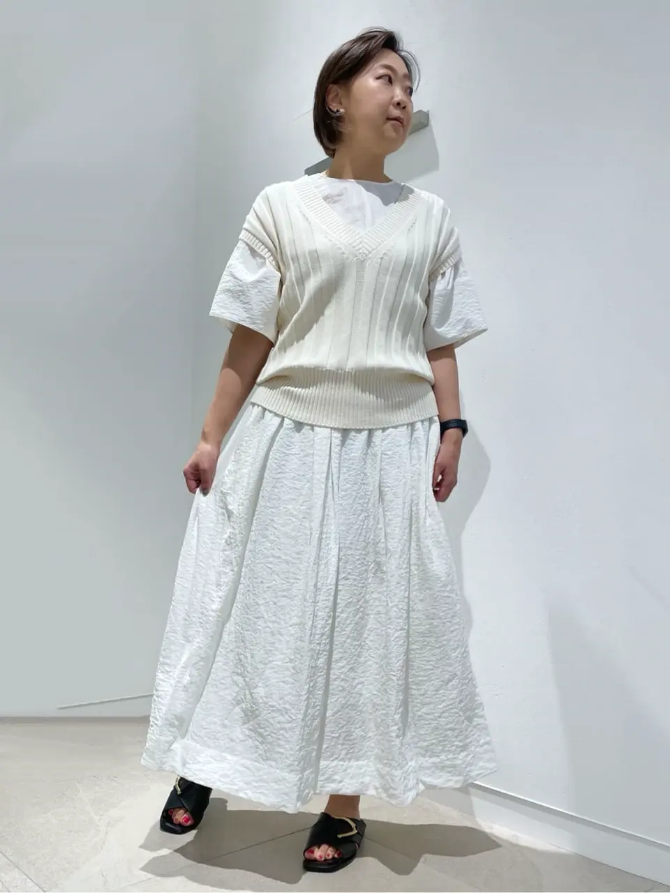 JOSEPH スタッフ コーディネート画像