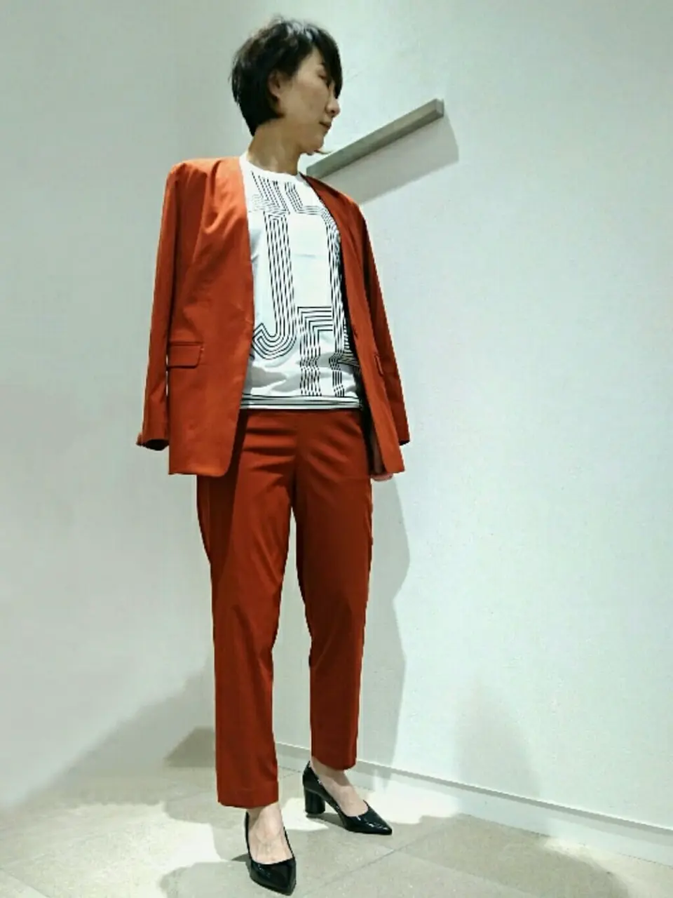 JOSEPH スタッフ コーディネート画像