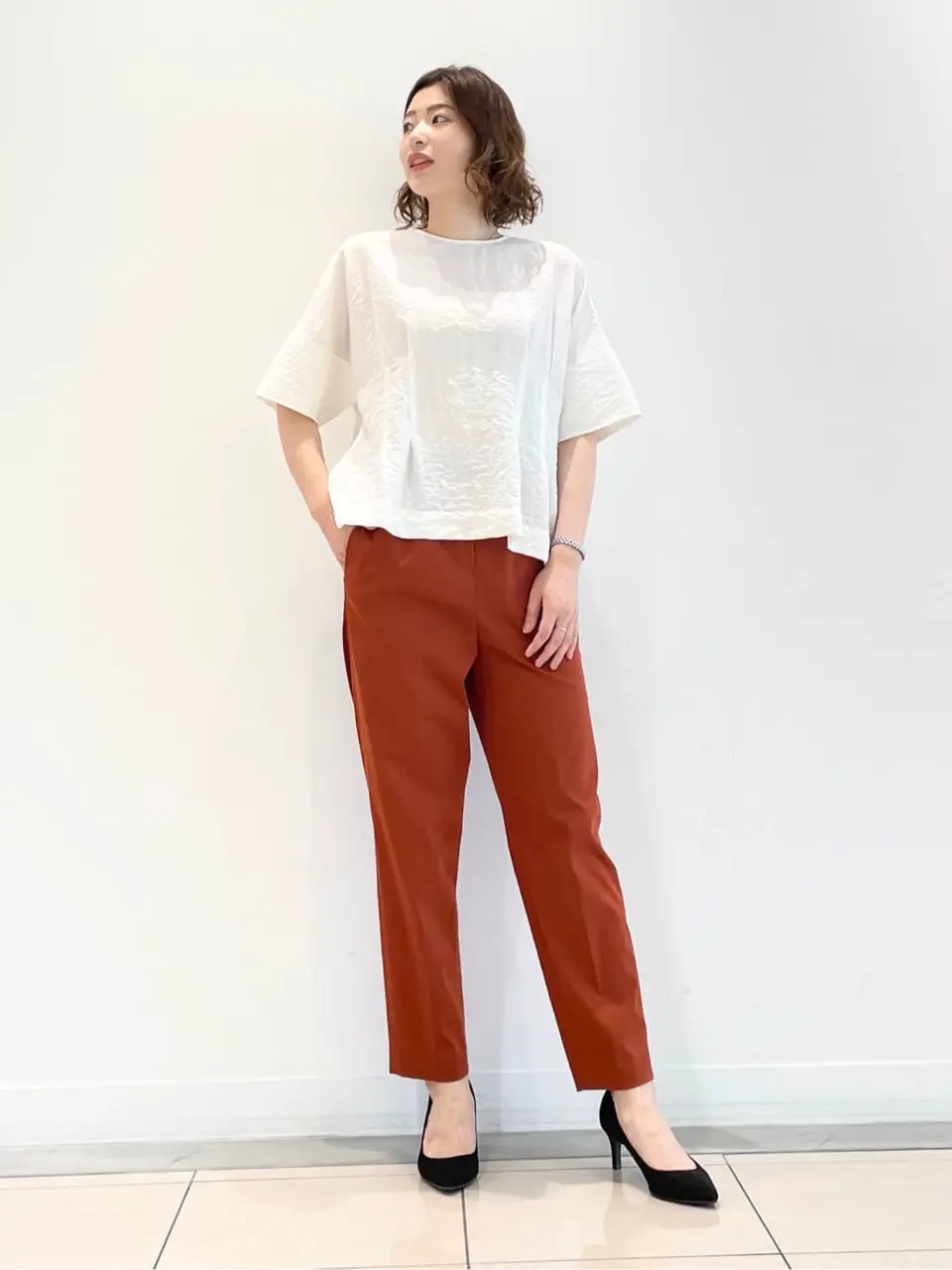 JOSEPH スタッフ コーディネート画像