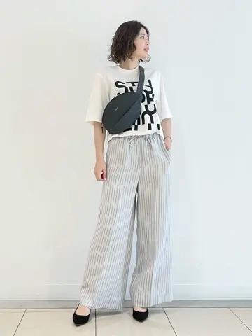 JOSEPH スタッフ コーディネート画像