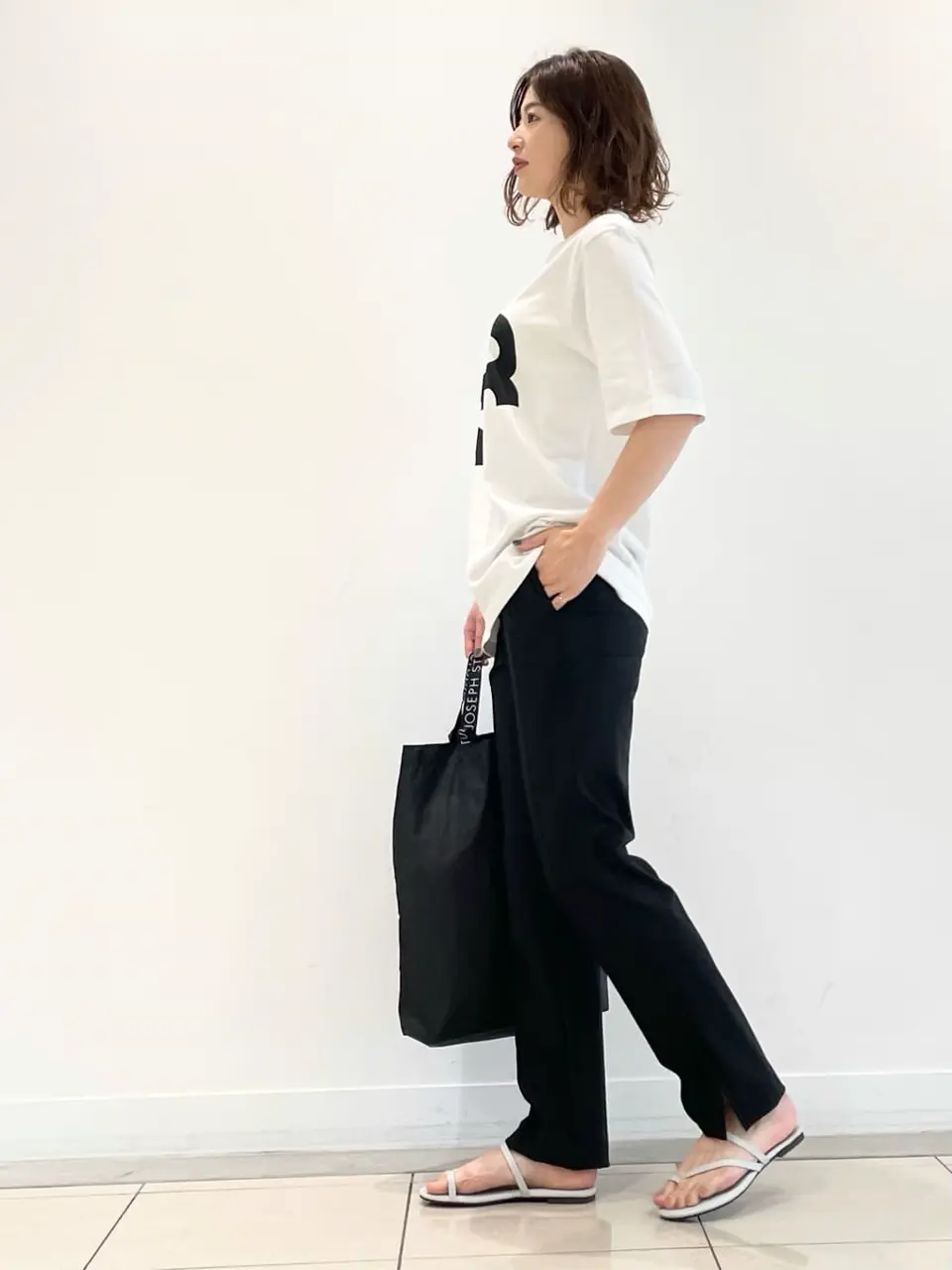 JOSEPH スタッフ コーディネート画像