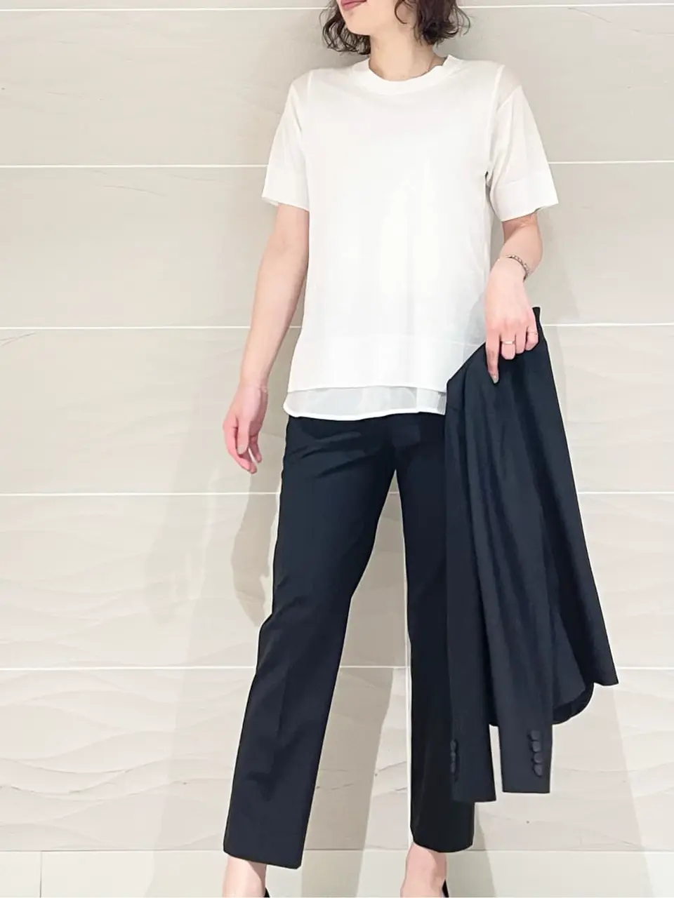 JOSEPH スタッフ コーディネート画像