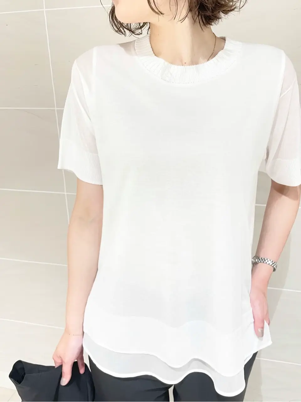 JOSEPH スタッフ コーディネート画像