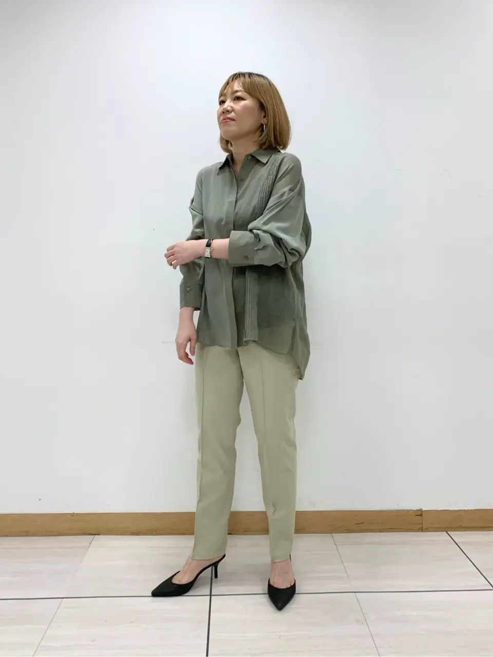  スタッフ コーディネート画像