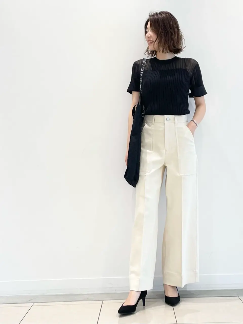 JOSEPH スタッフ コーディネート画像