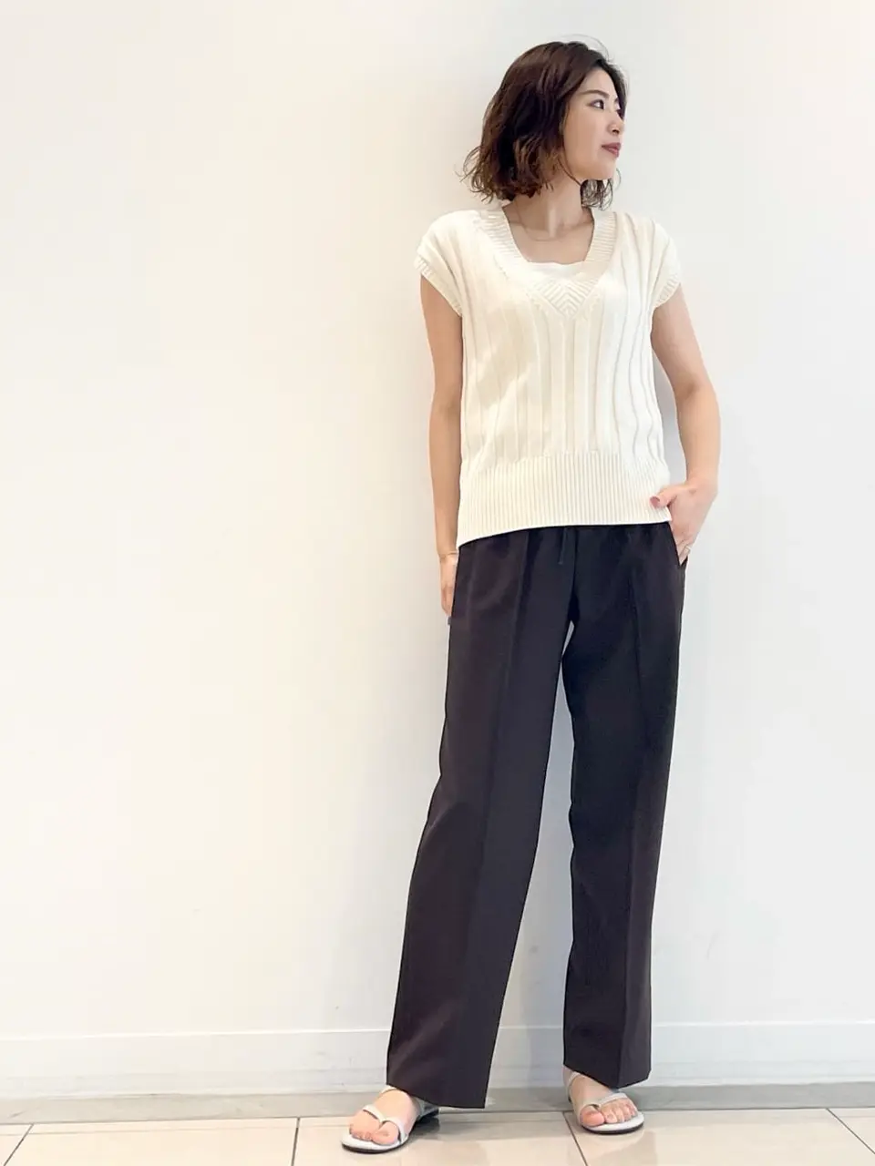 JOSEPH スタッフ コーディネート画像