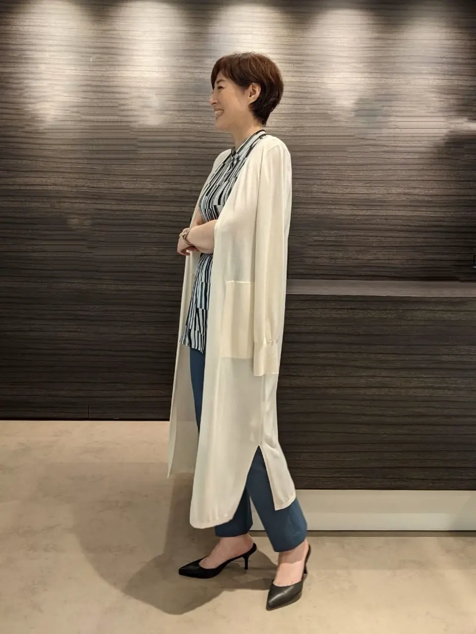 JOSEPH スタッフ コーディネート画像