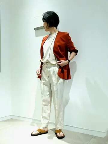 JOSEPH スタッフ コーディネート画像