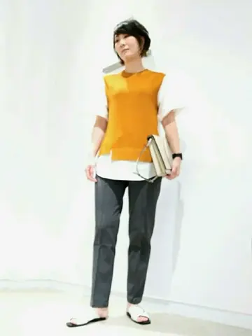 JOSEPH スタッフ コーディネート画像