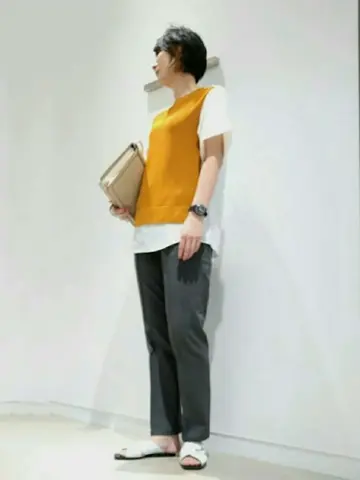 JOSEPH スタッフ コーディネート画像