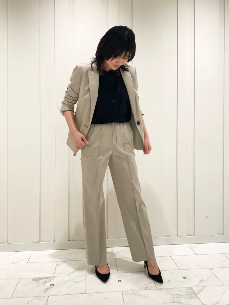 JOSEPH スタッフ コーディネート画像