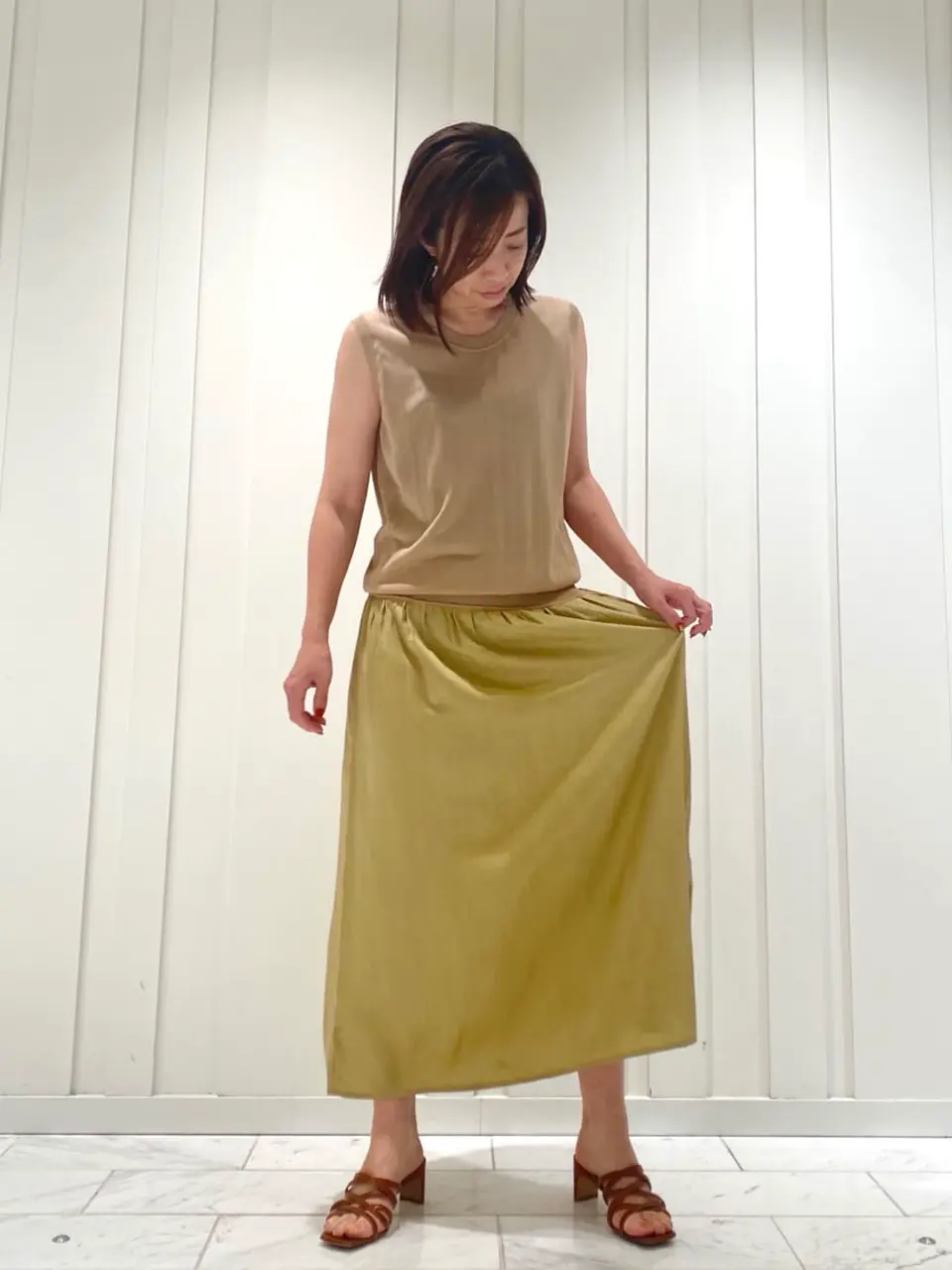 JOSEPH スタッフ コーディネート画像