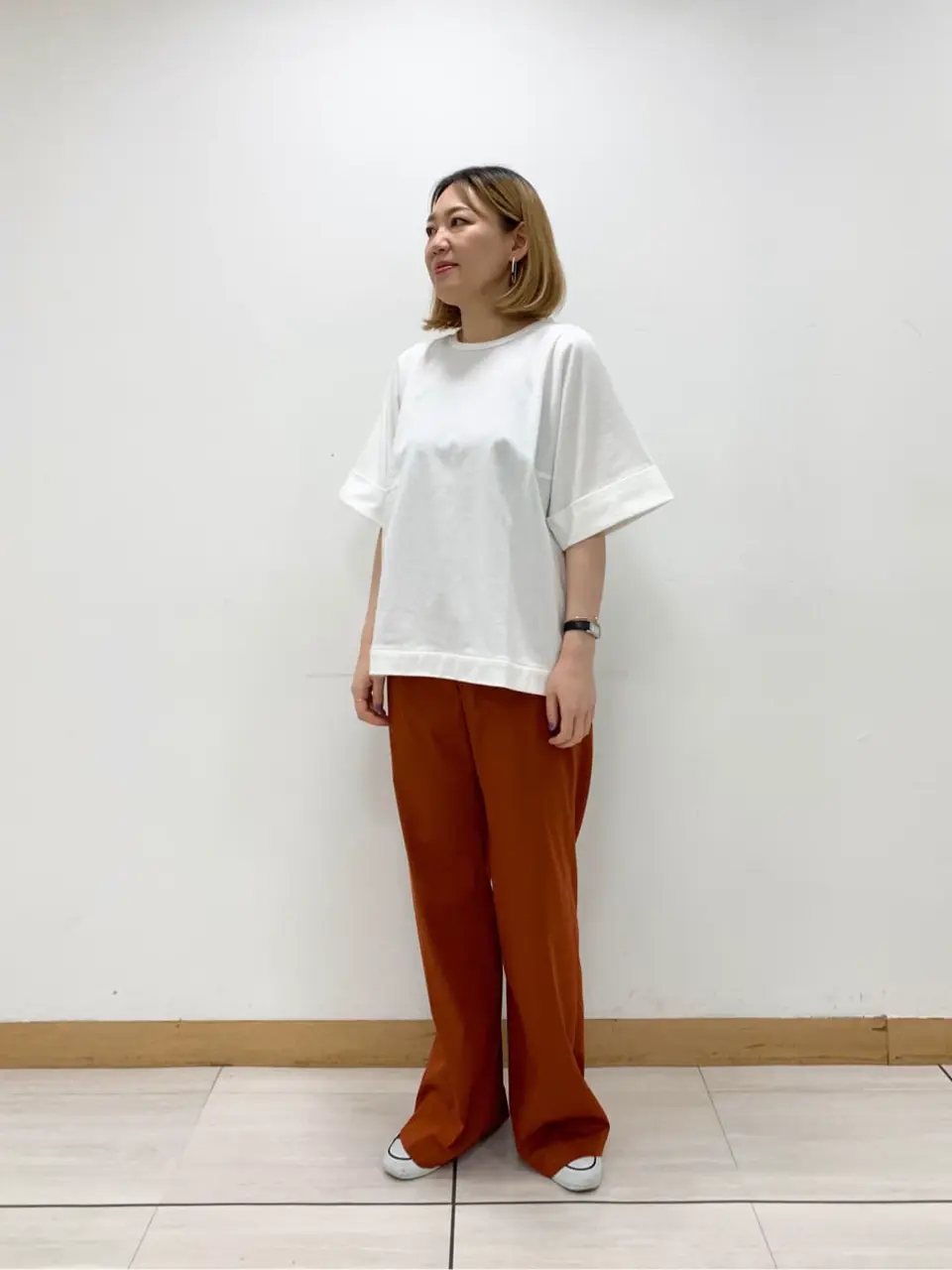  スタッフ コーディネート画像