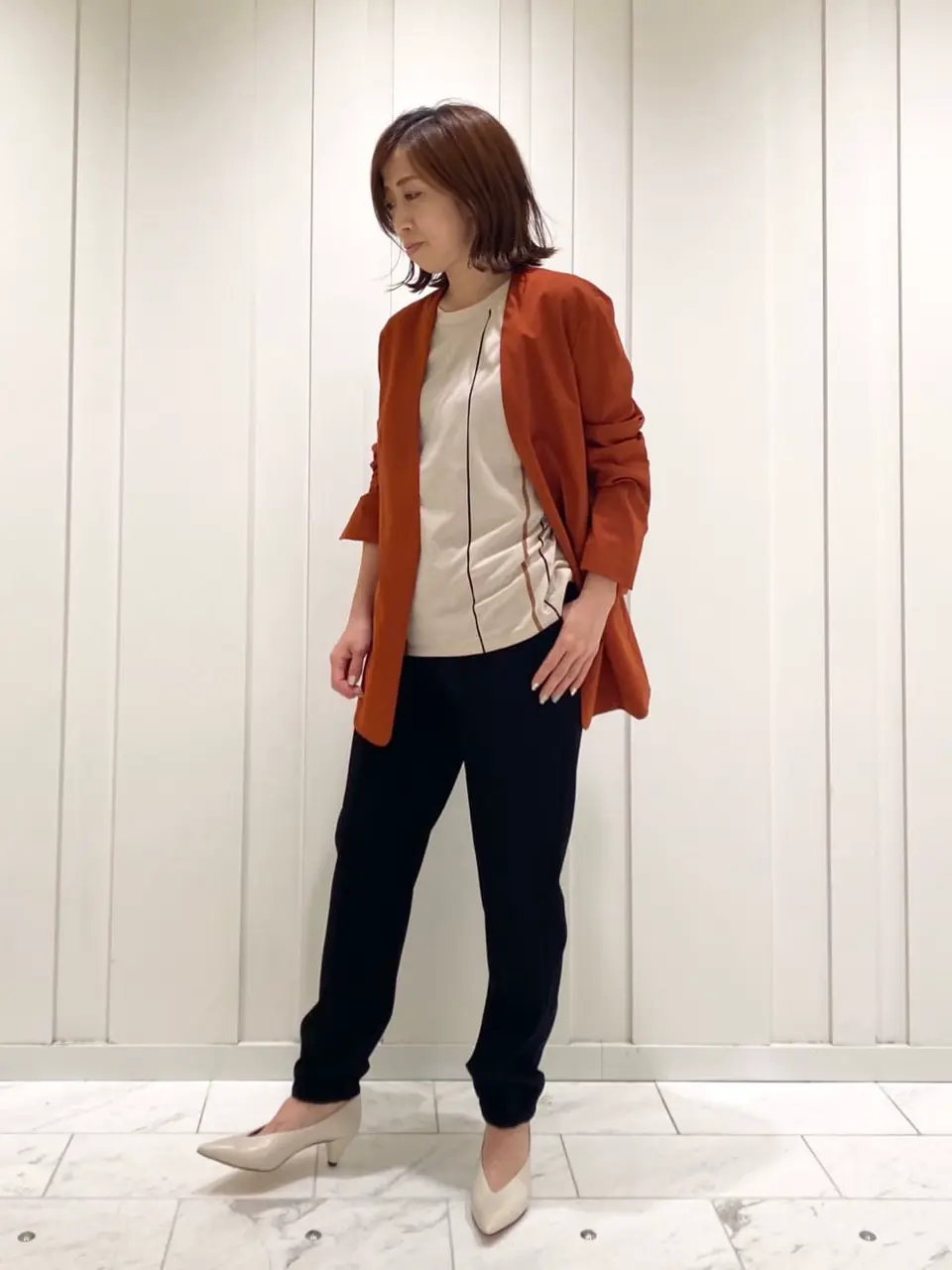 JOSEPH スタッフ コーディネート画像