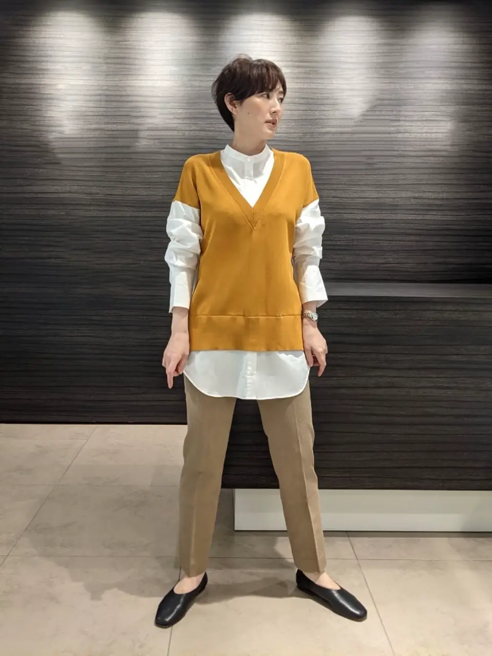 JOSEPH スタッフ コーディネート画像