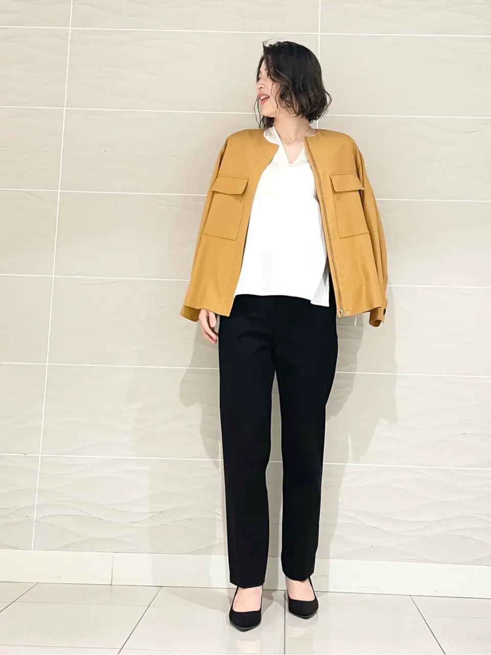 JOSEPH スタッフ コーディネート画像