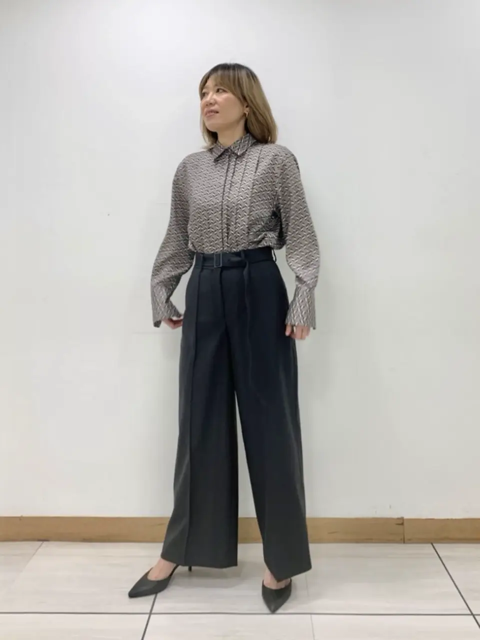 JOSEPH スタッフ コーディネート画像