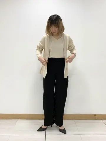 JOSEPH スタッフ コーディネート画像