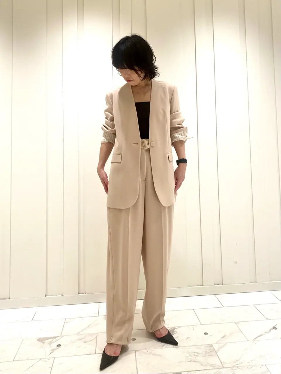  スタッフ コーディネート画像