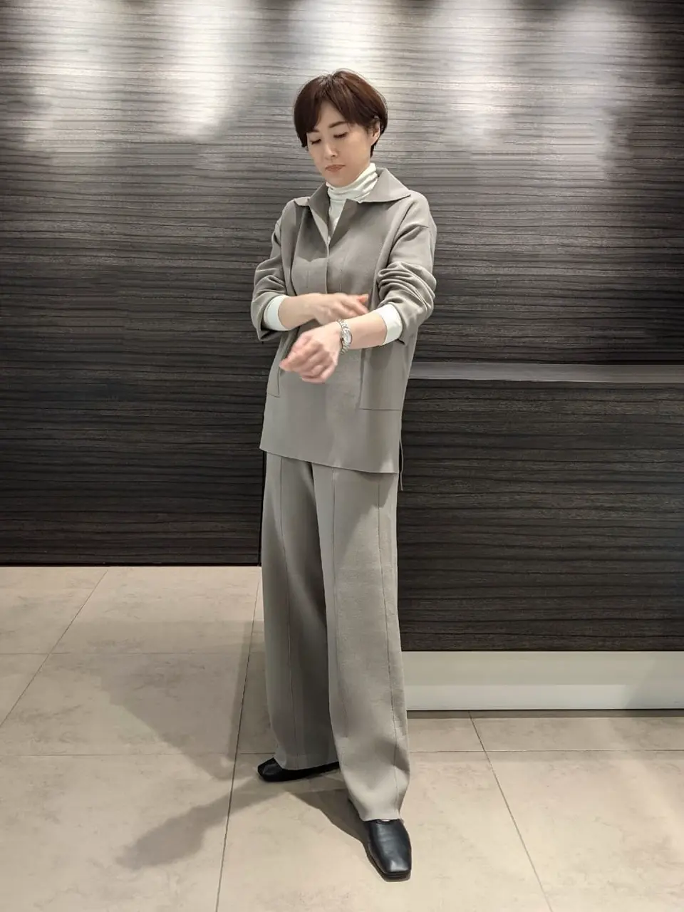 JOSEPH スタッフ コーディネート画像