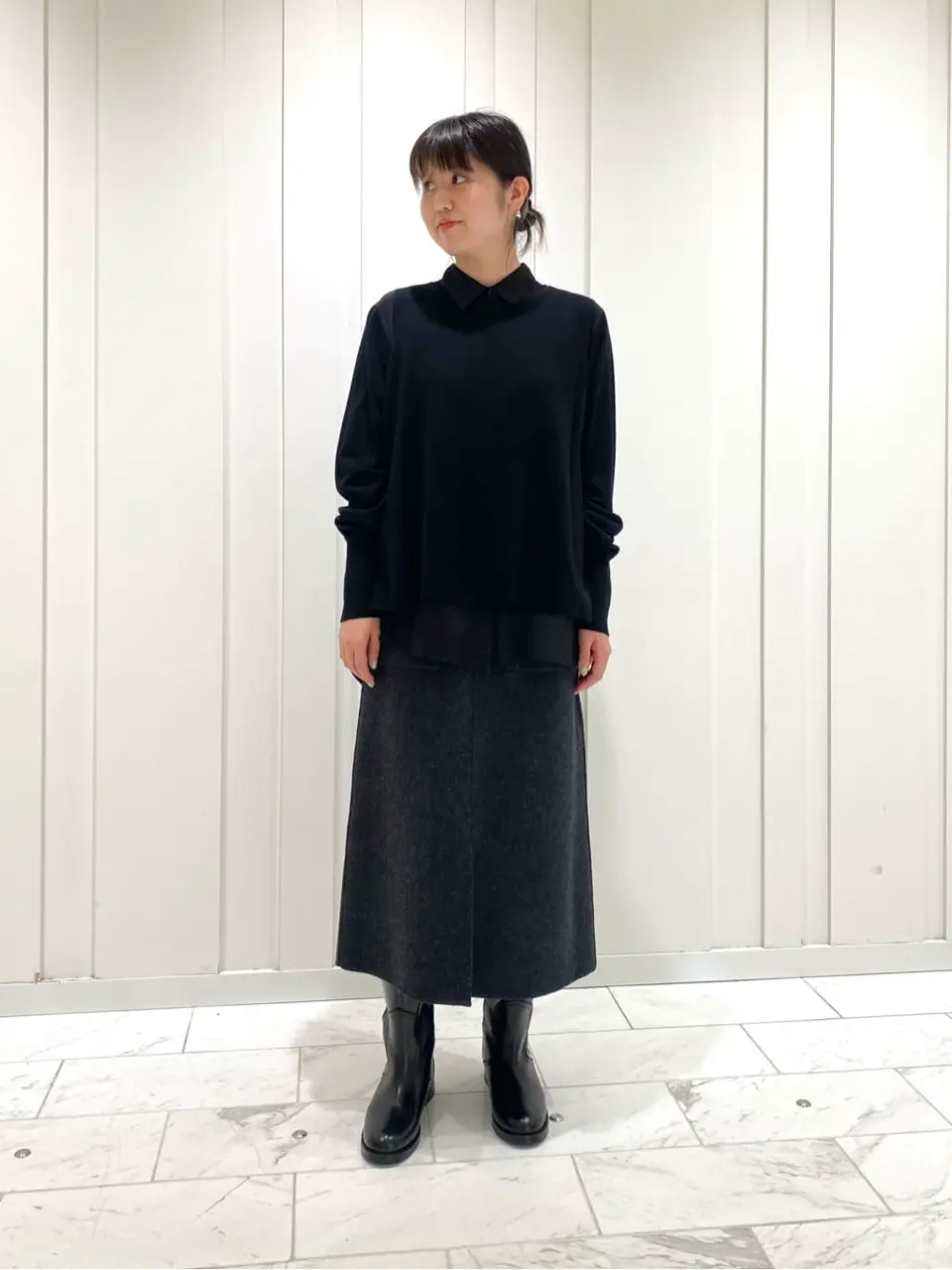 JOSEPH スタッフ コーディネート画像