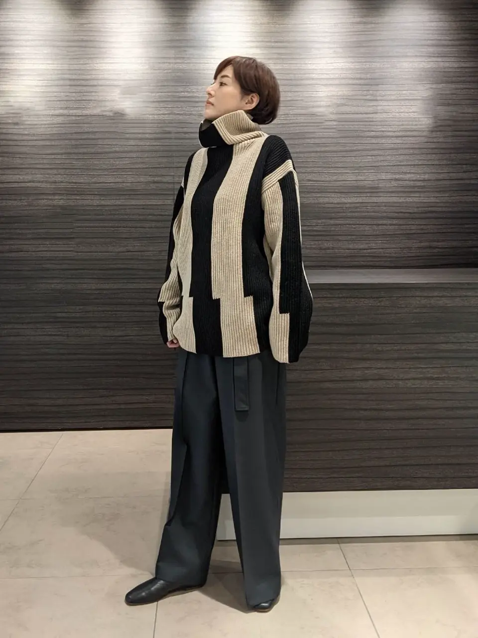 JOSEPH スタッフ コーディネート画像