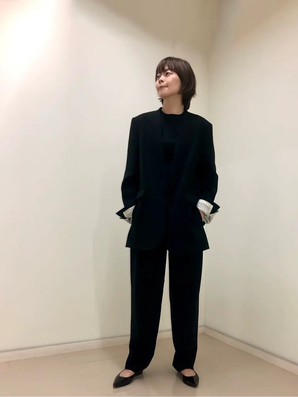 JOSEPH スタッフ コーディネート画像