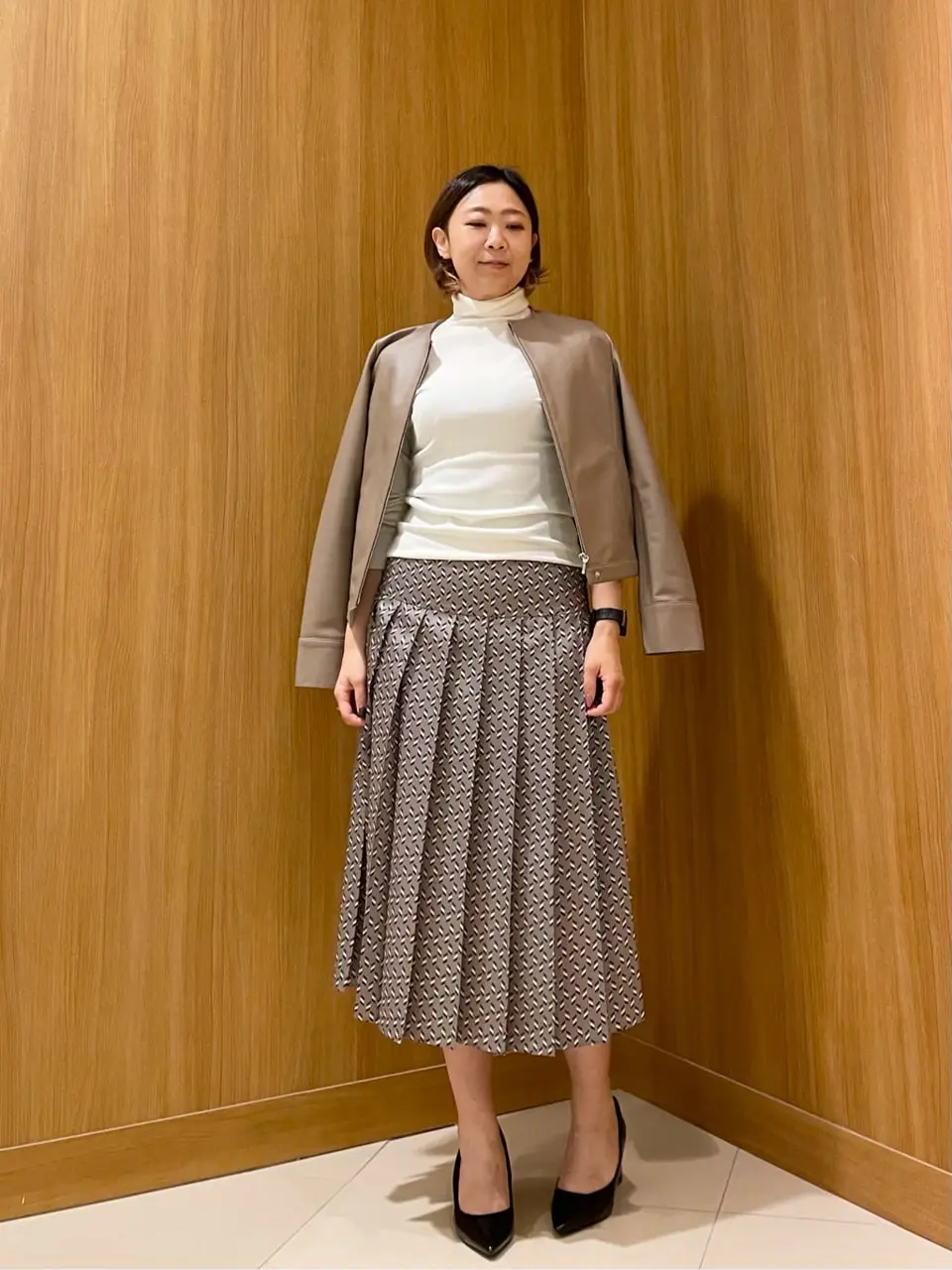 JOSEPH スタッフ コーディネート画像