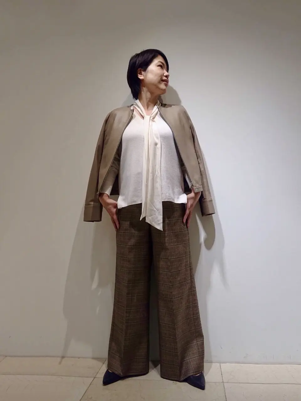 JOSEPH スタッフ コーディネート画像