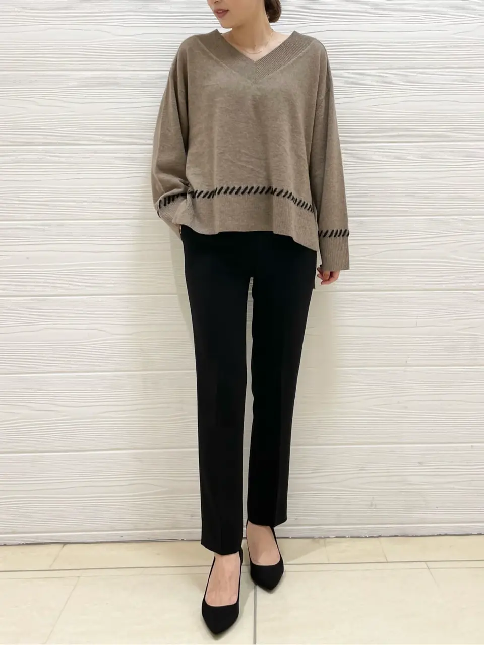 JOSEPH スタッフ コーディネート画像