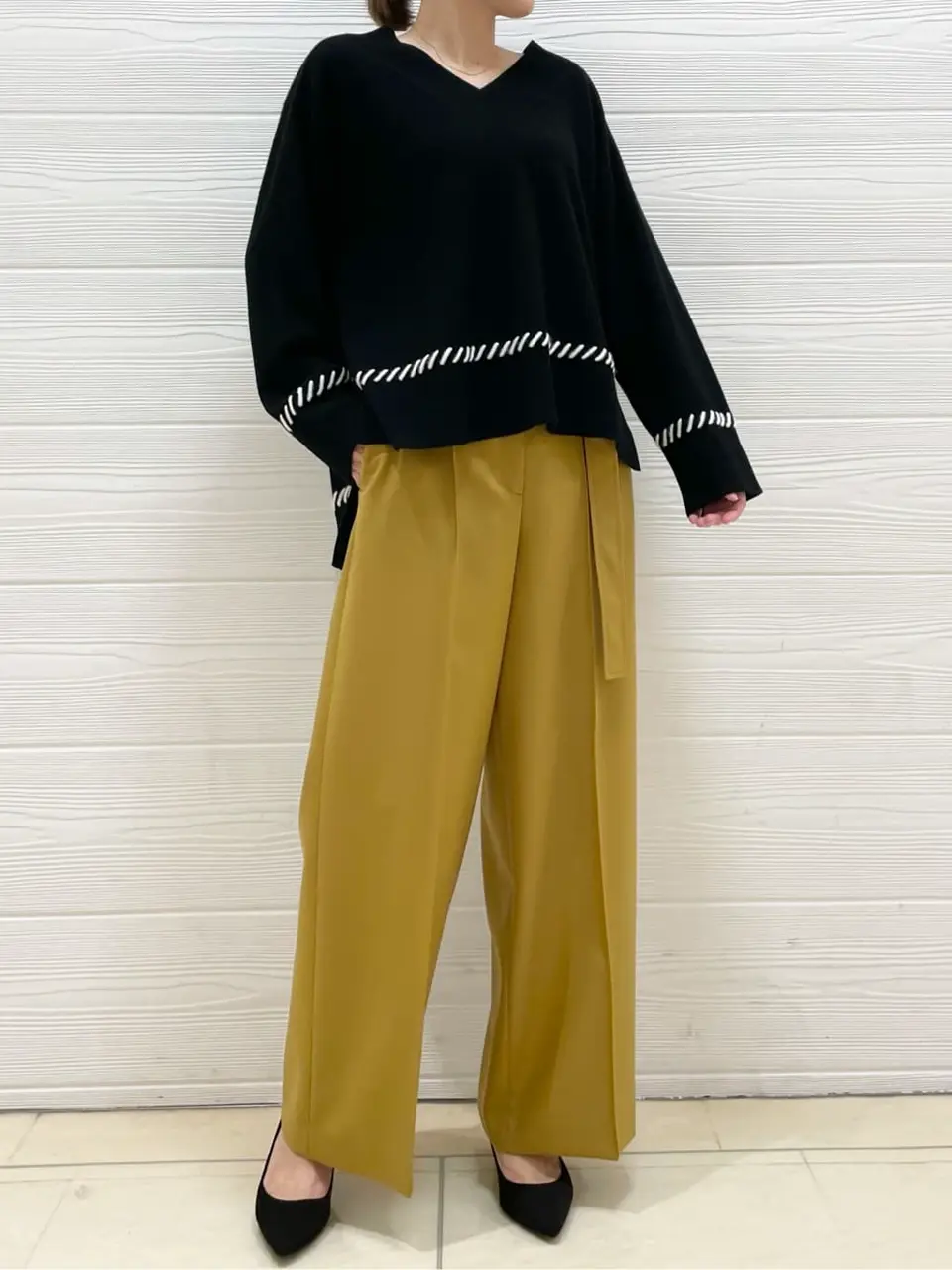 JOSEPH スタッフ コーディネート画像