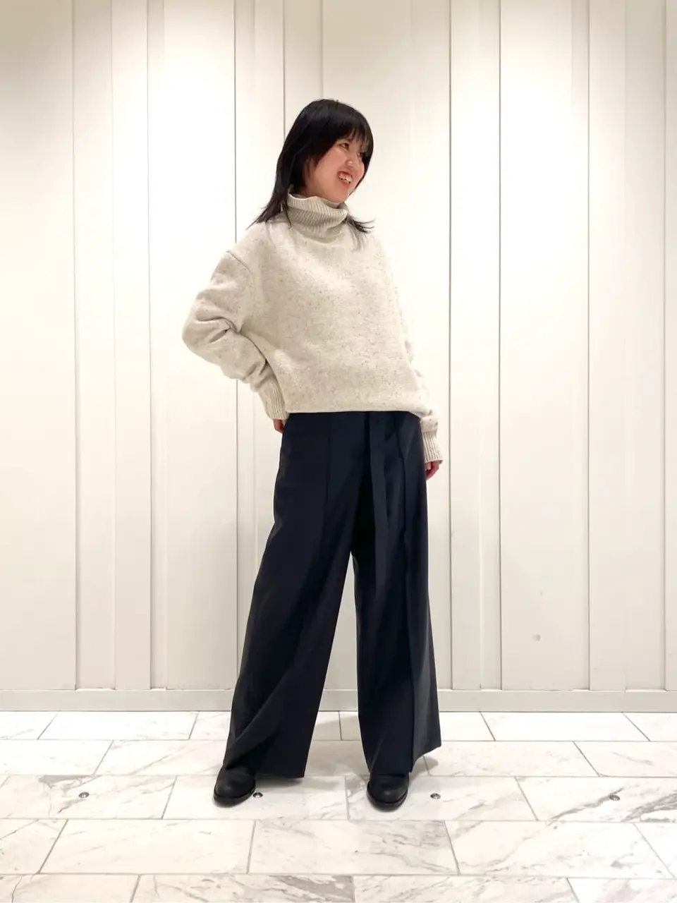 JOSEPH スタッフ コーディネート画像