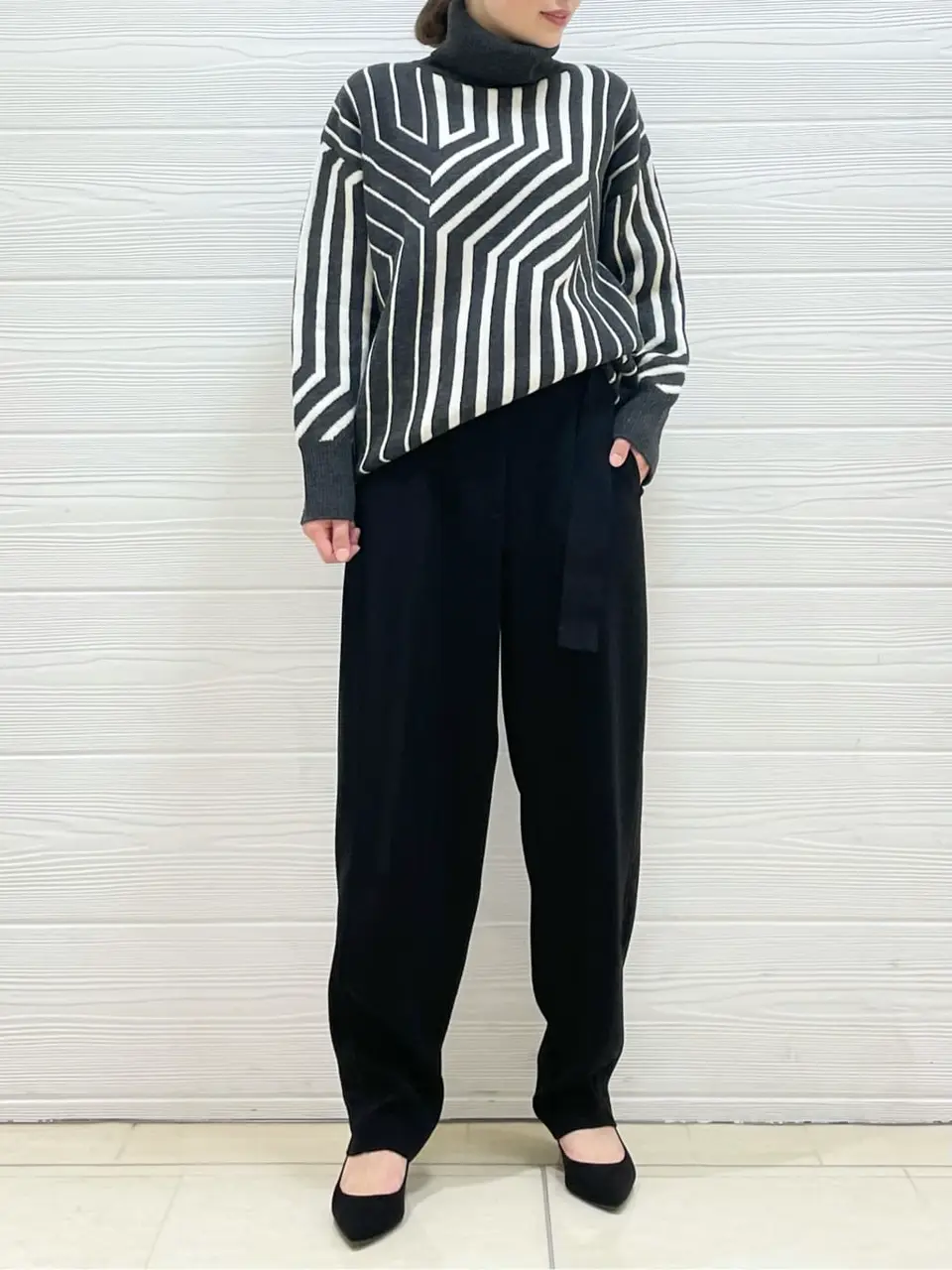 JOSEPH スタッフ コーディネート画像