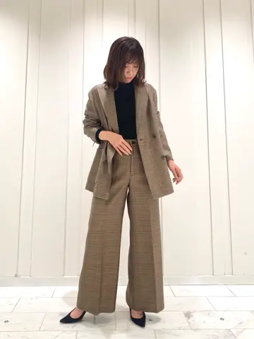 JOSEPH スタッフ コーディネート画像